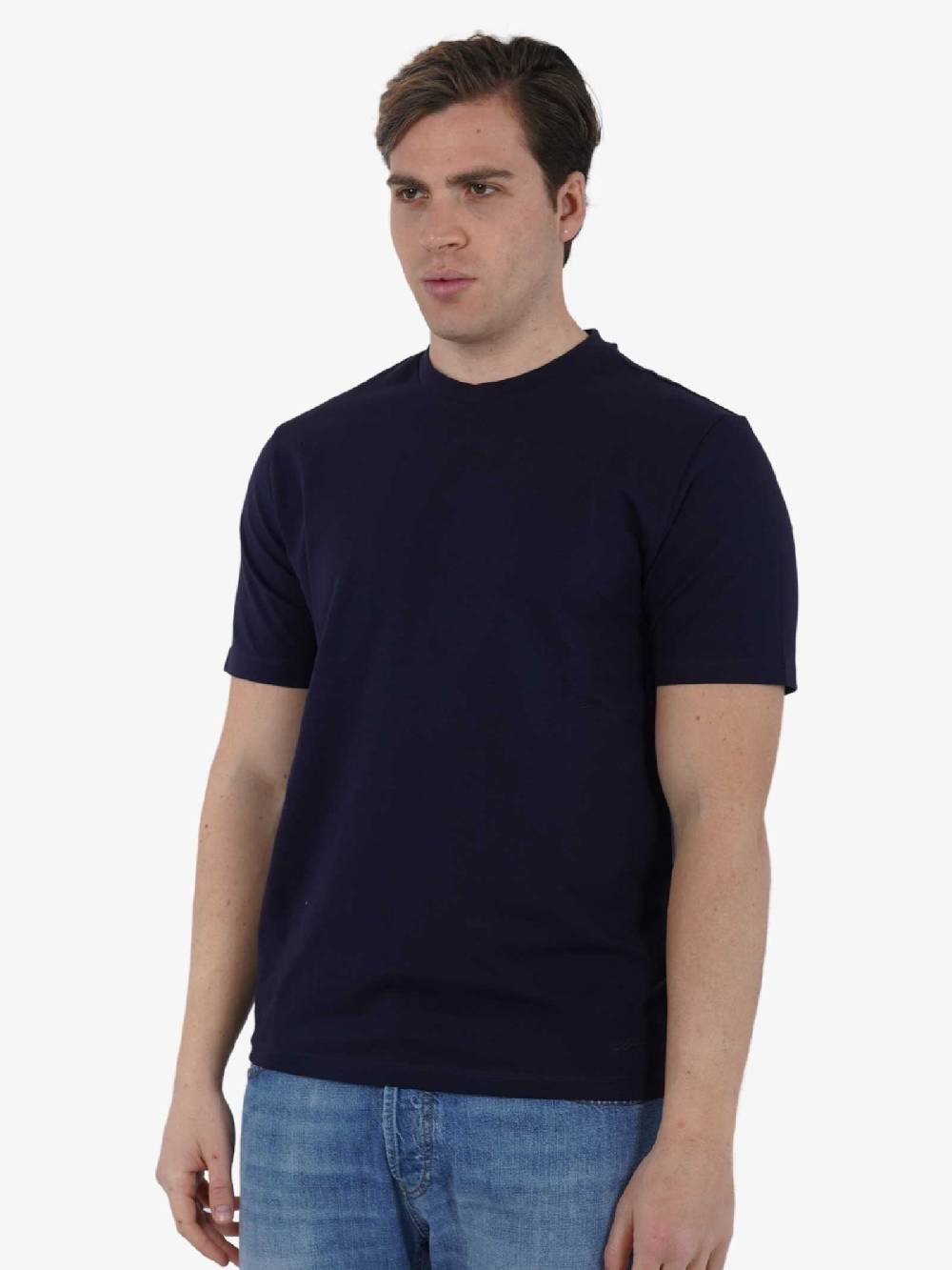 SSEINSE T-shirt M/M TE2654SS Uomo Cotone Blu