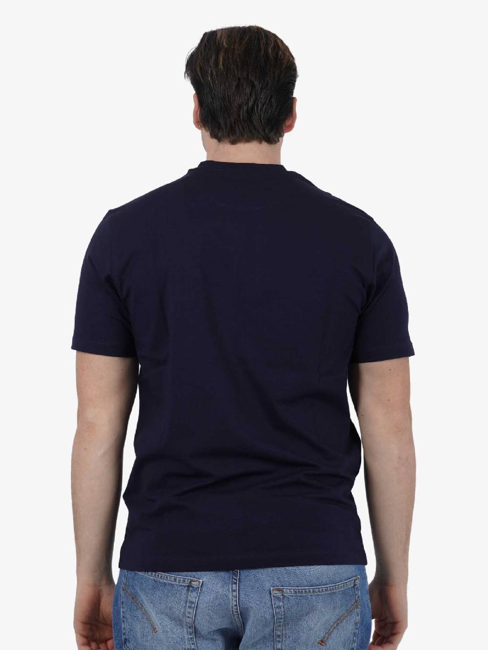 SSEINSE T-shirt M/M TE2654SS Uomo Cotone Blu