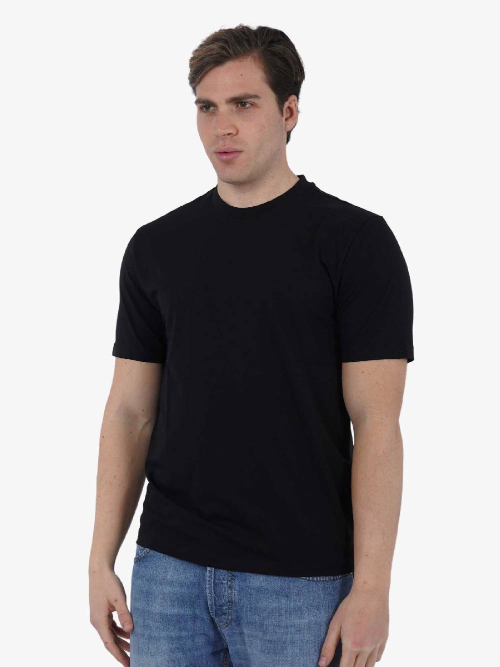 SSEINSE T-shirt M/M TE2654SS Uomo Cotone Nero