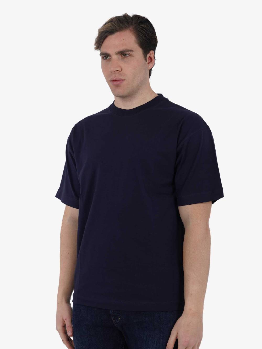 SSEINSE T-shirt M/M TE2656SS Uomo Cotone Blu