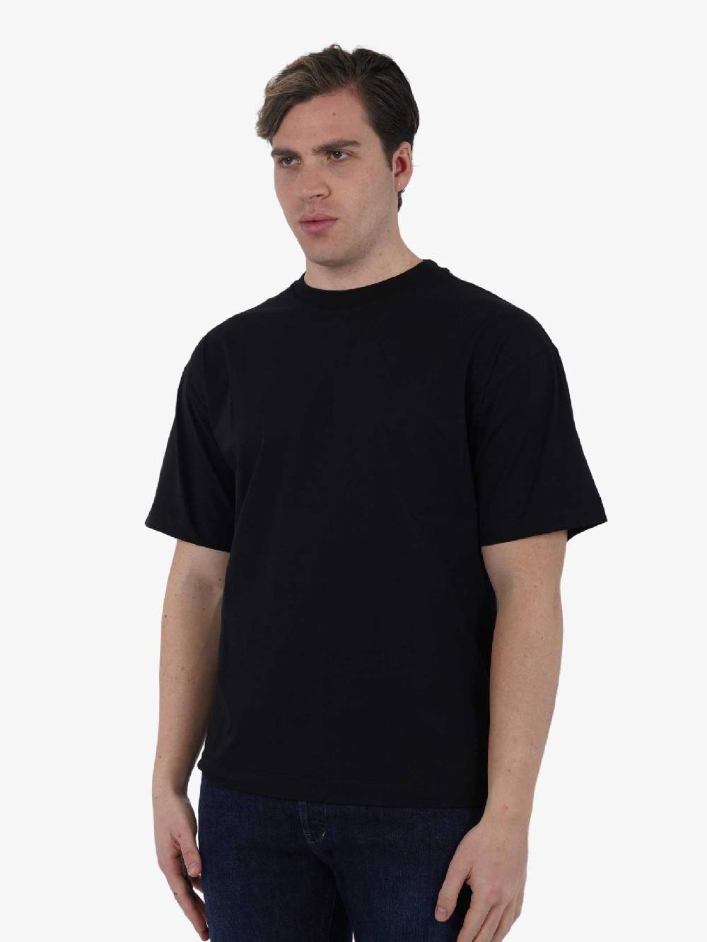 SSEINSE T-shirt M/M TE2656SS Uomo Cotone Nero