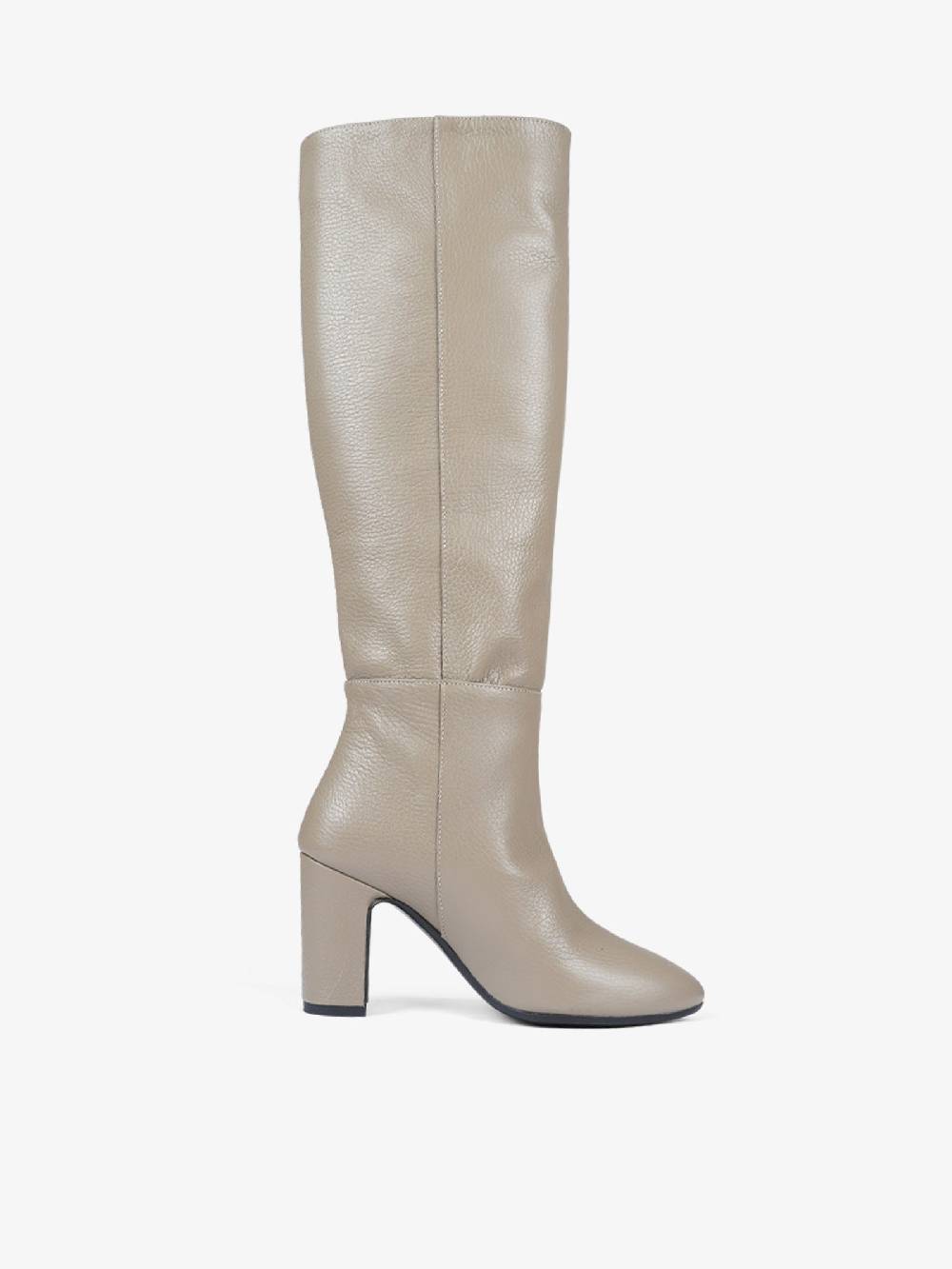 ISABEL FERRANTI Stivale CAS1 Donna In Pelle Bottolata Beige