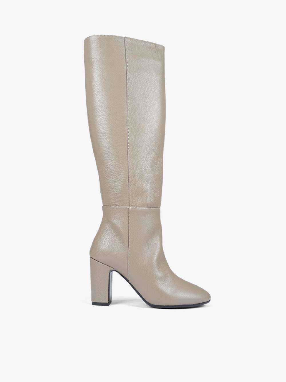 ISABEL FERRANTI Stivale CAS1 donna in pelle bottolata beige