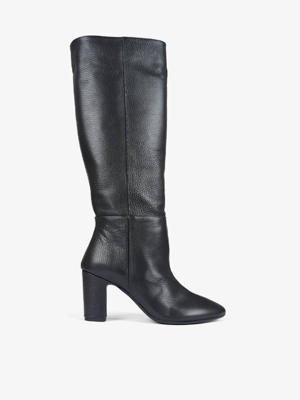 ISABEL FERRANTI Stivale CAS1 Donna In Pelle Bottolata Nero