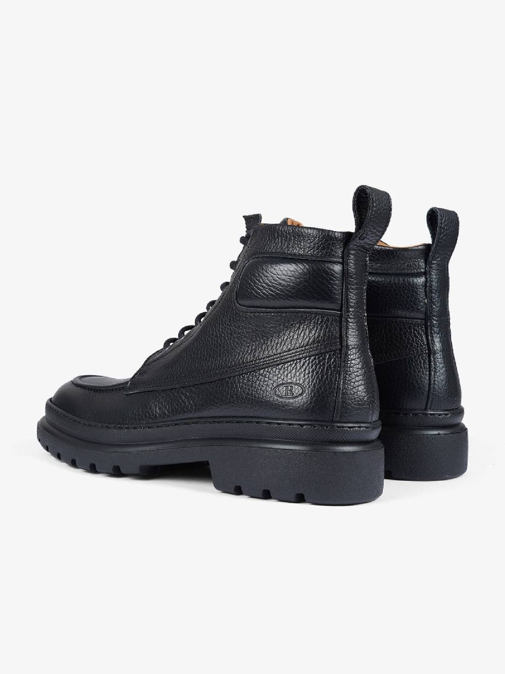 ROGAL'S Stivaletti Bafi 1 Uomo In Pelle Di Cervo Nero