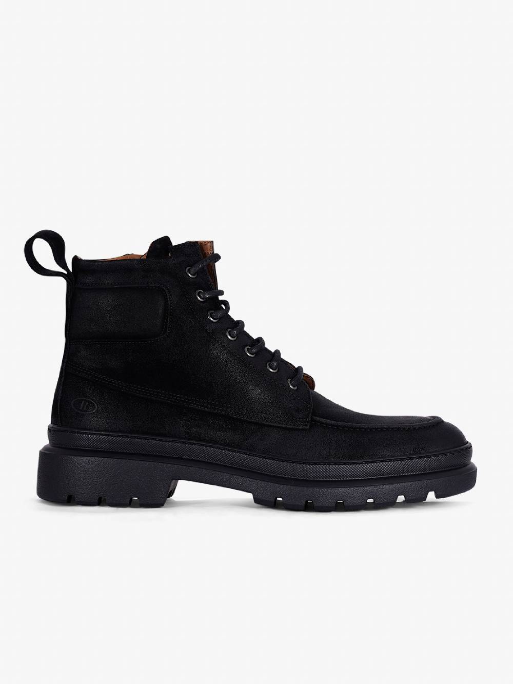 ROGAL'S Stivaletti BAFI 1 Uomo In Pelle Scamosciata Nero Con Allacciatura