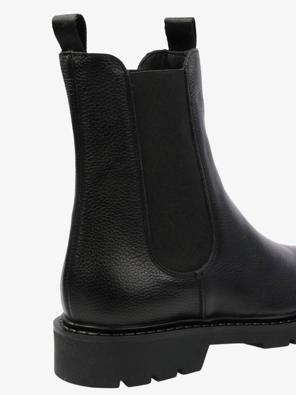 CARMENS Stivaletti Brit Daily Donna In Pelle Liscia Nero