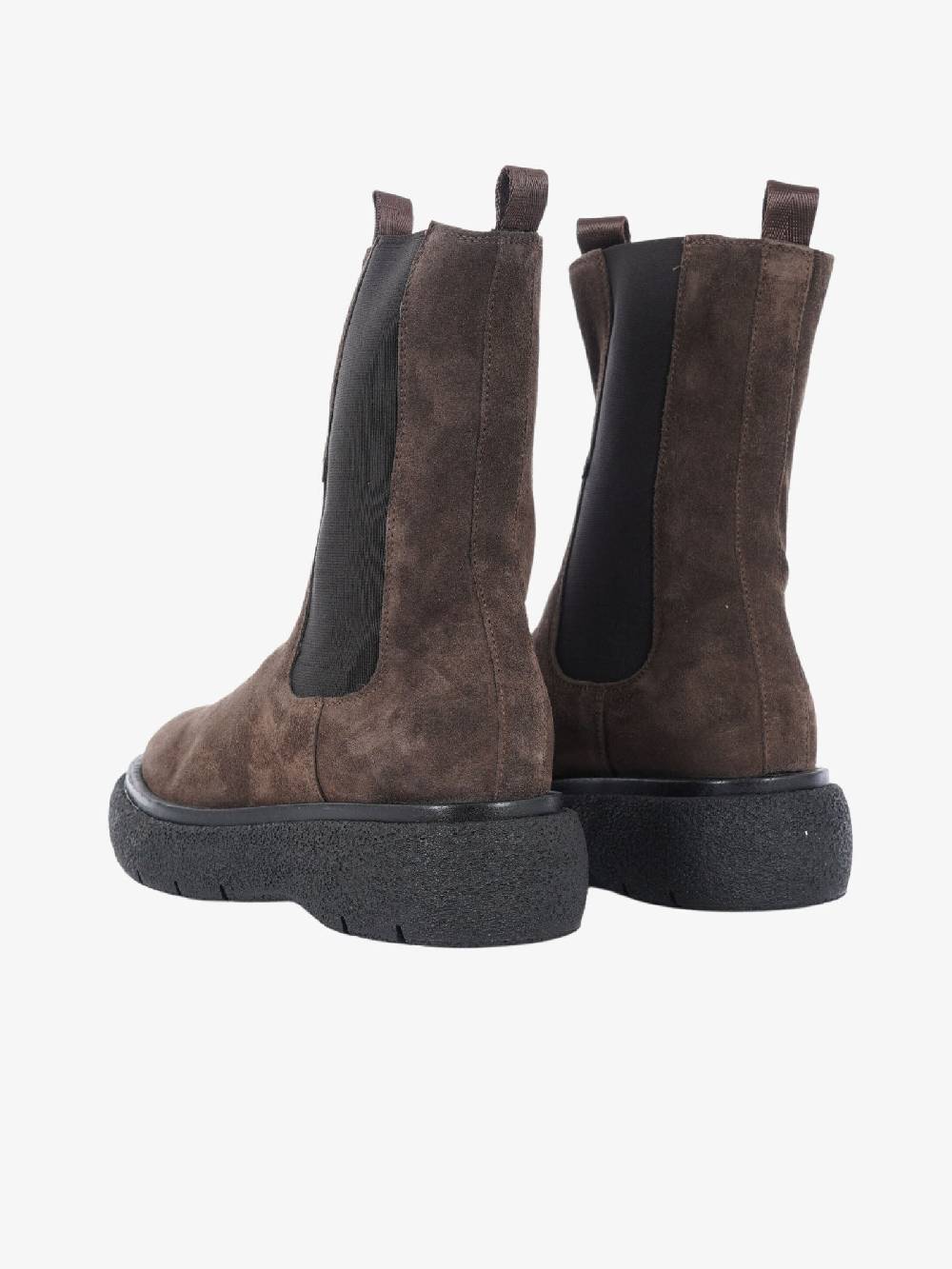 CARMENS Stivaletti Chelsea Sophie A50024 Donna In Pelle Di Camoscio Moka