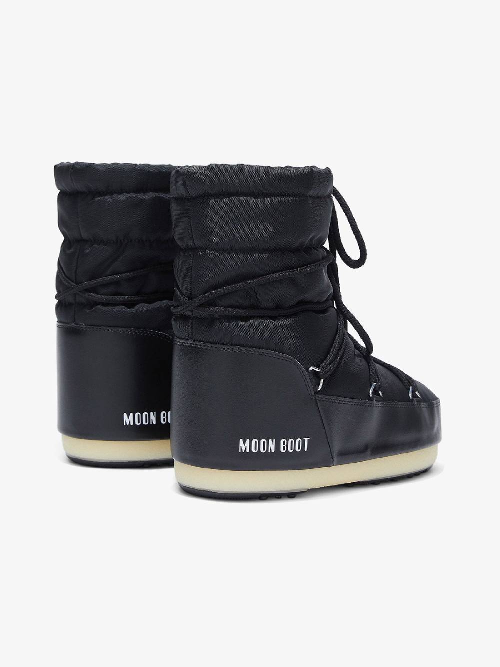 MOON BOOT Stivaletti Icon Light Low Donna In Nylon 001 Nero