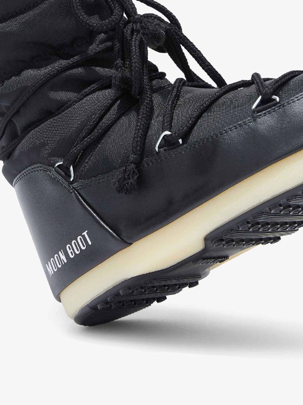 MOON BOOT Stivaletti Icon Light Low Donna In Nylon 001 Nero