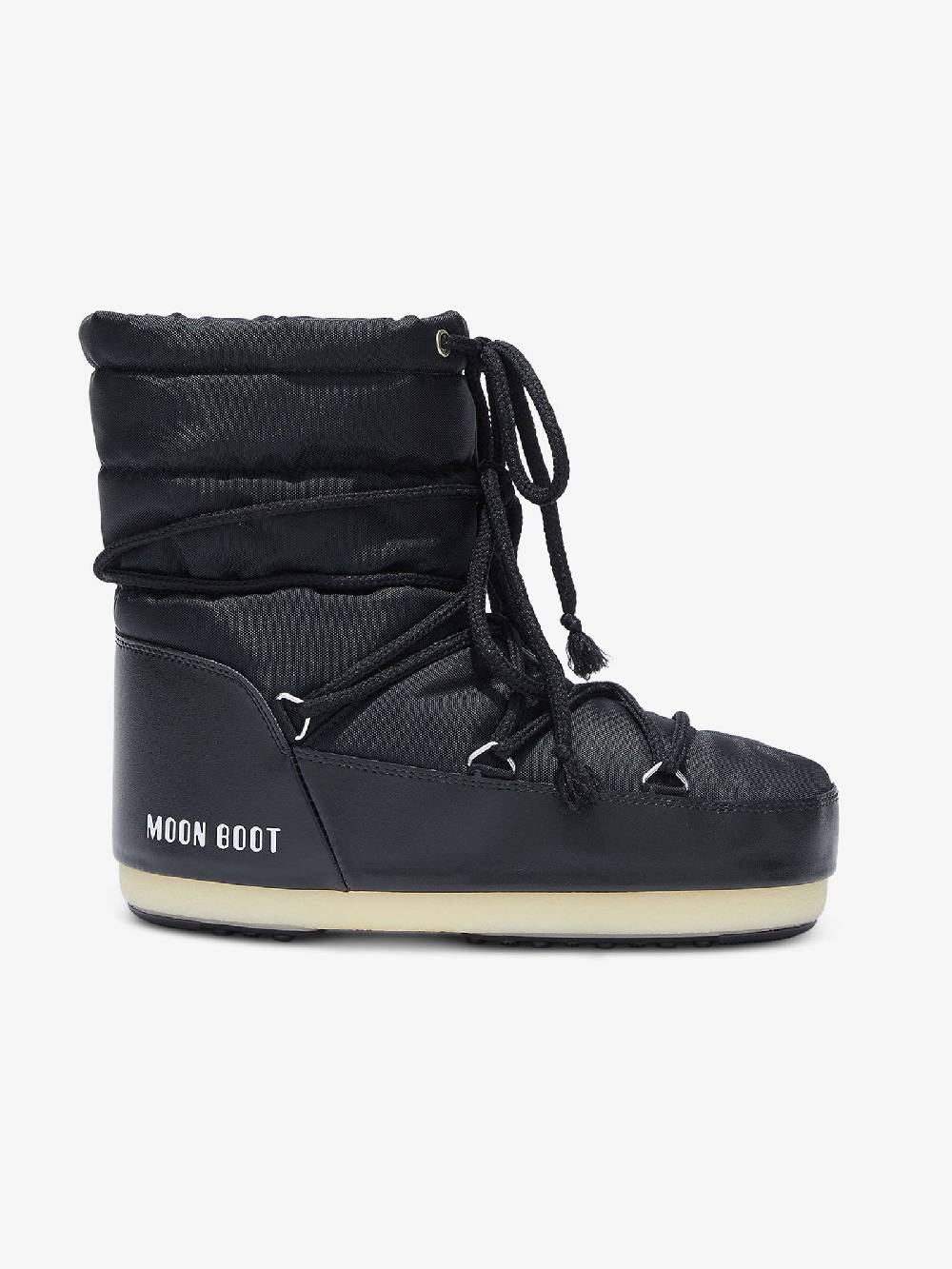 MOON BOOT Stivaletti Icon Light Low Donna In Nylon 001 Nero