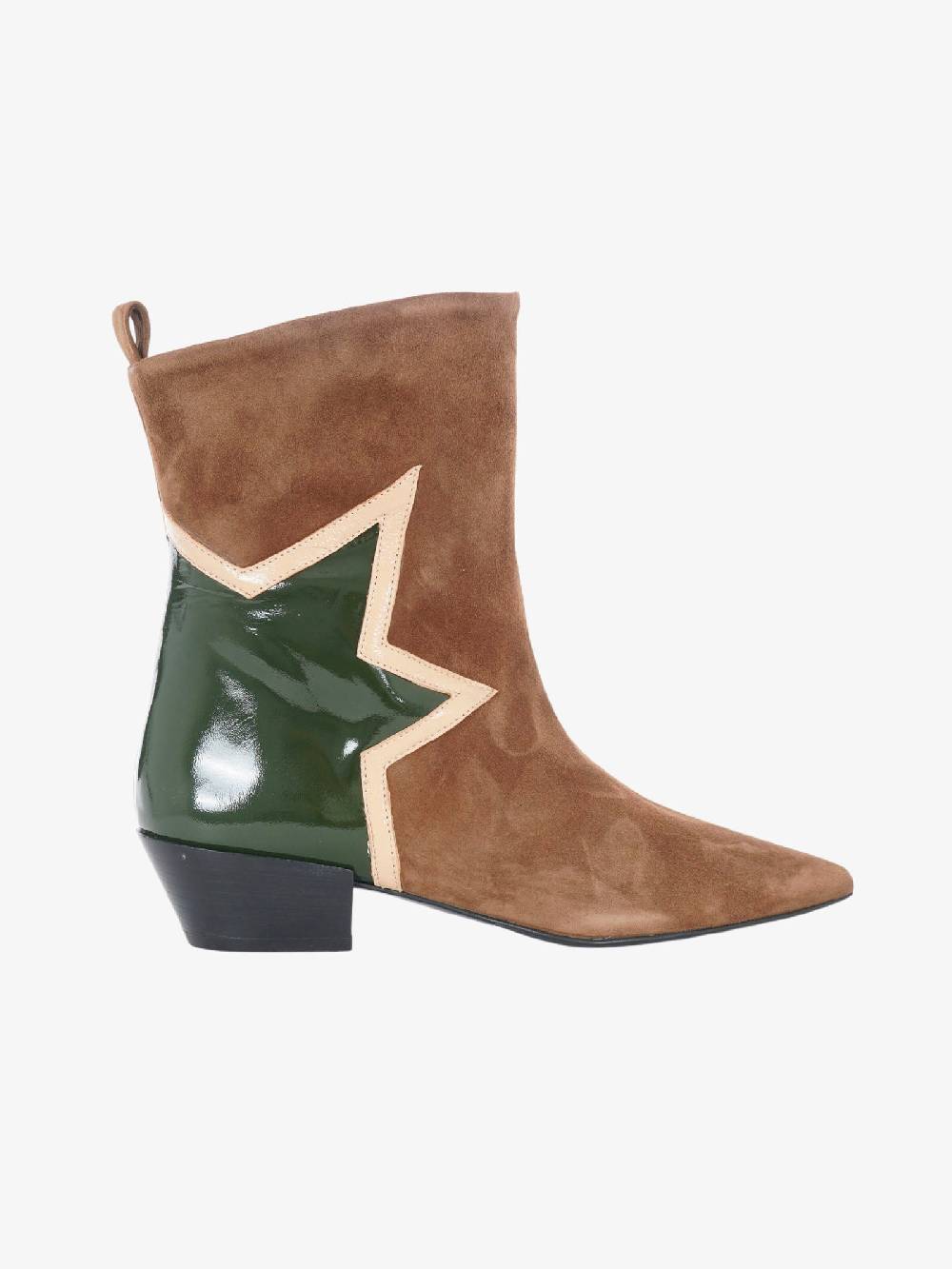 MARC ELLIS Stivaletti texani MT-257 donna camoscio bruciato