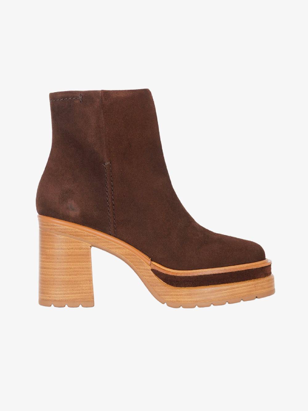 PONS QUINTANA Stivaletto Ofelia Botin 10577 donna ebano velour