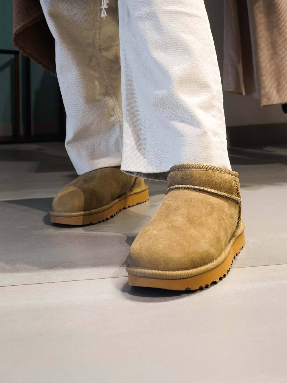 UGG Stivali Classic Ultra Mini 1116109 Donna Beige Chiaro