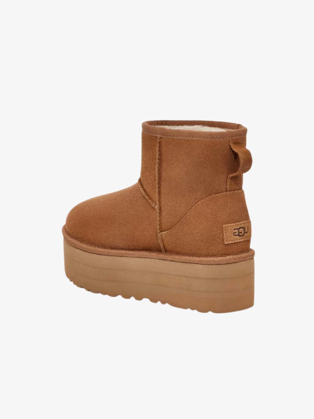 UGG Stivali Con Plateau Classic Mini 1134991 Donna Marrone
