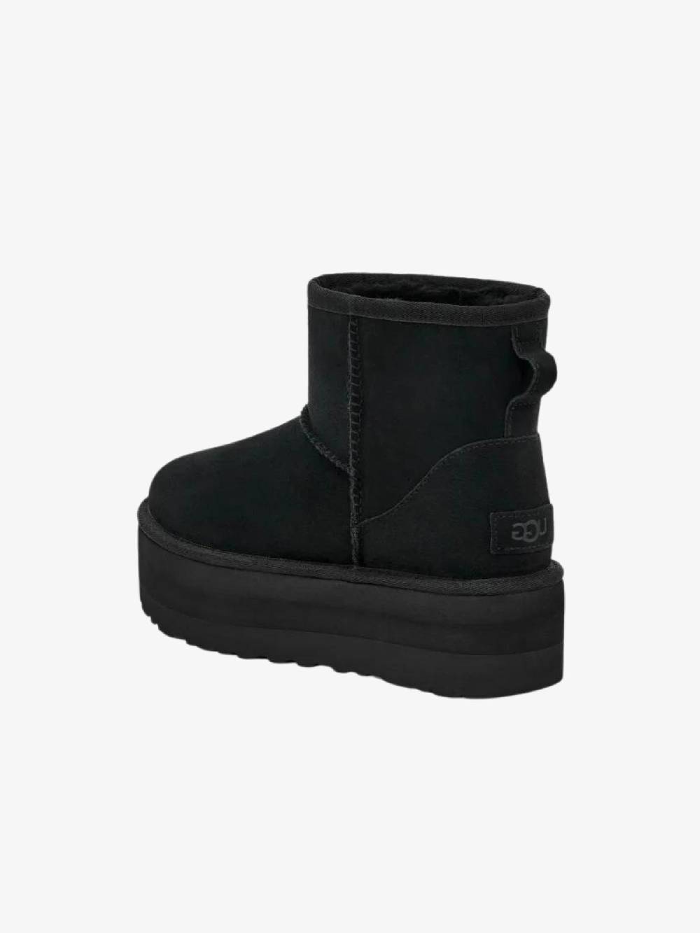 UGG Stivali Con Plateau Classic Mini 1134991 Donna Nero