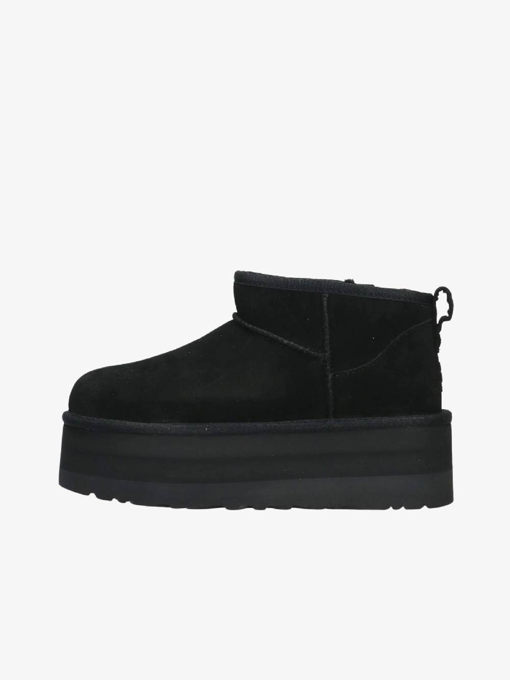 UGG Stivali Con Plateau Classic Ultra Mini 1135092 Donna Nero