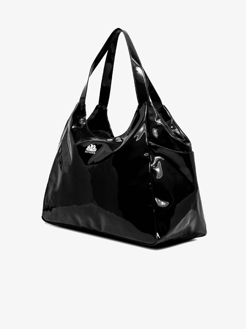 SUNDEK Borsa Mare Maxi Chel Donna Nera