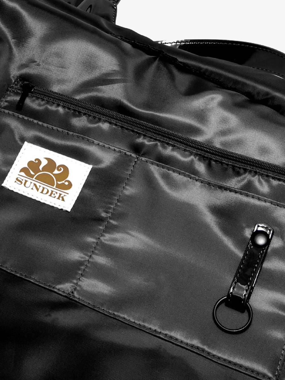 SUNDEK Borsa Mare Maxi Chel Donna Nera