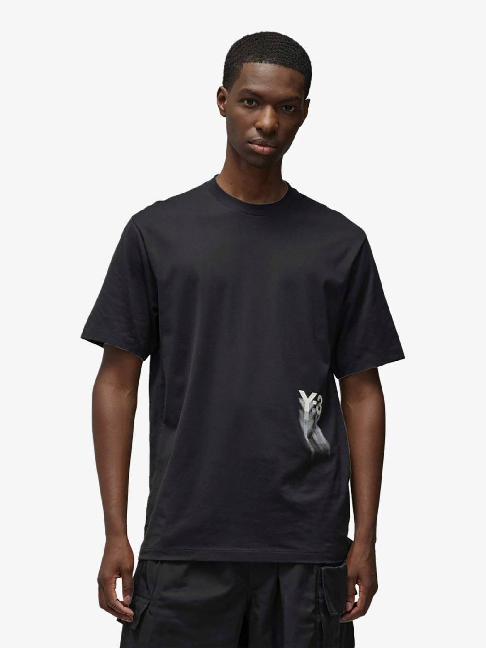 Y-3 T-Shirt A Maniche Corte Ampia Graphic IZ3124 Unisex Nero