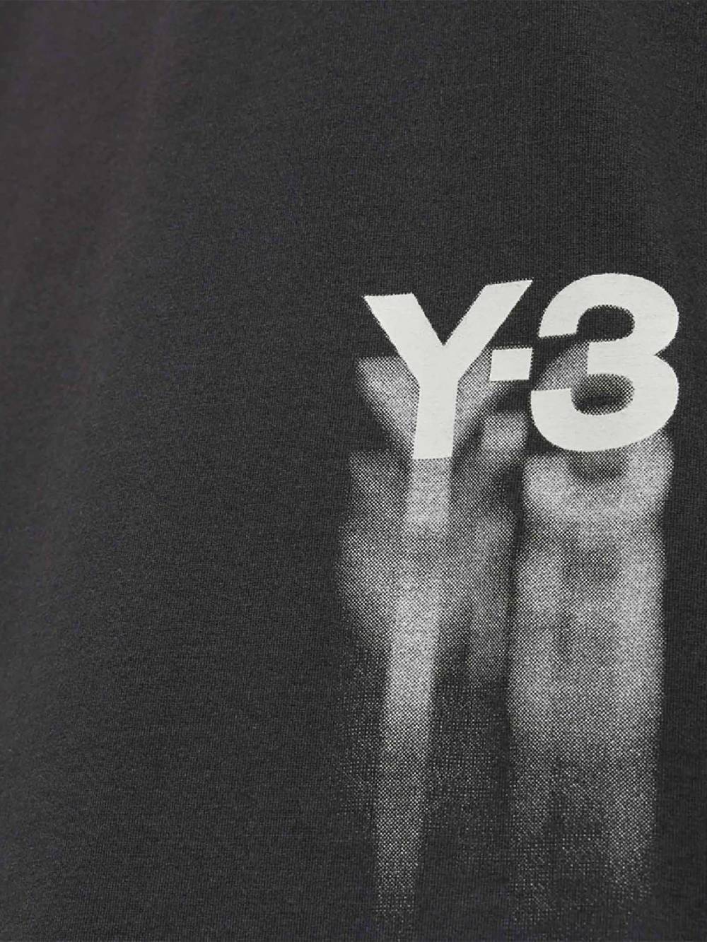 Y-3 T-Shirt A Maniche Corte Ampia Graphic IZ3124 Unisex Nero