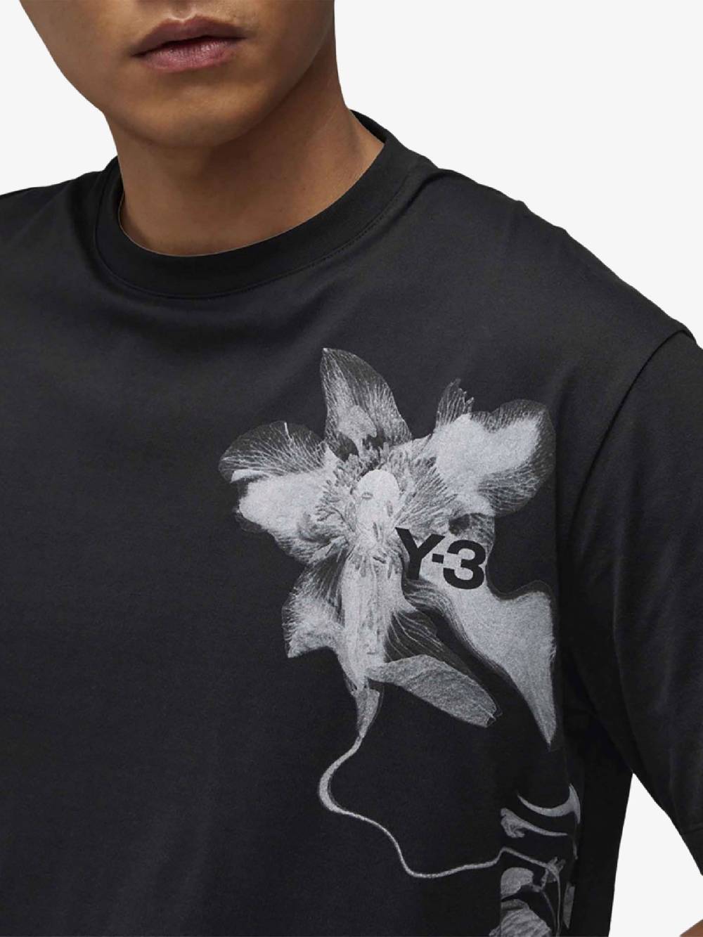 Y-3 T-Shirt A Maniche Corte Graphic 1 IN4353 Unisex Nero