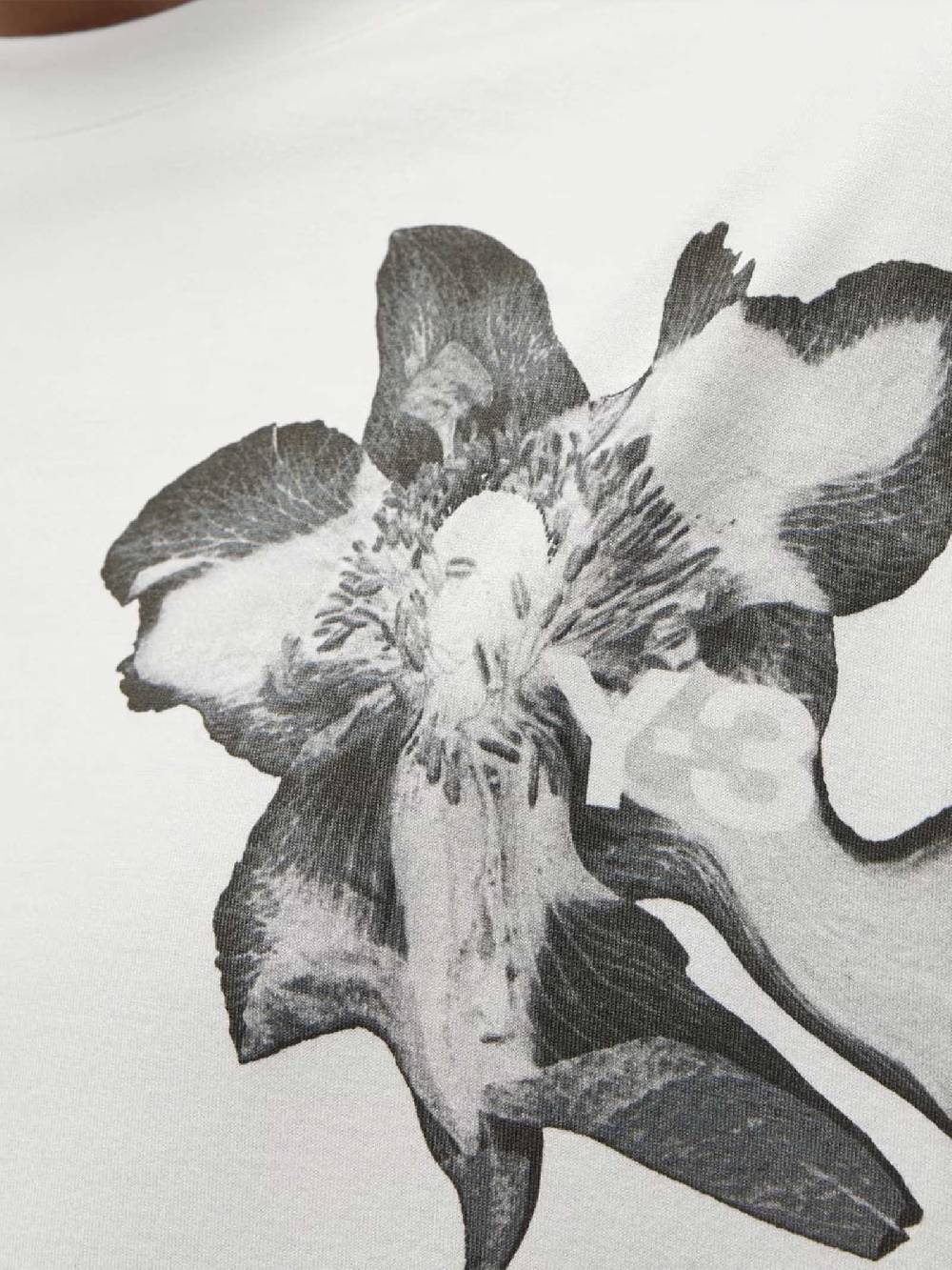 Y-3 T-Shirt A Maniche Corte Graphic 1 IV7737 Unisex Bianco