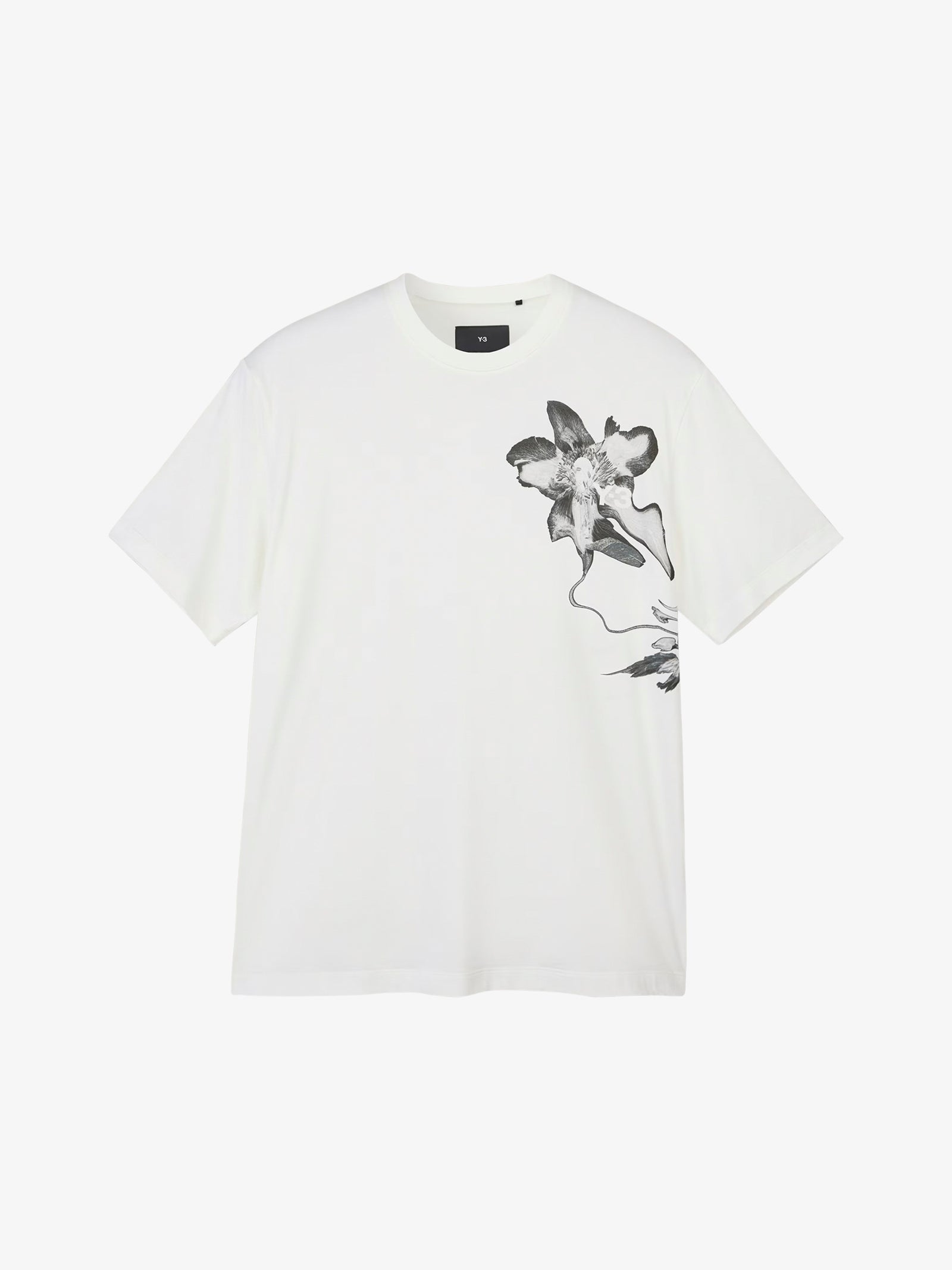 Y-3 T-Shirt a maniche corte Graphic 1 IV7737 unisex bianco