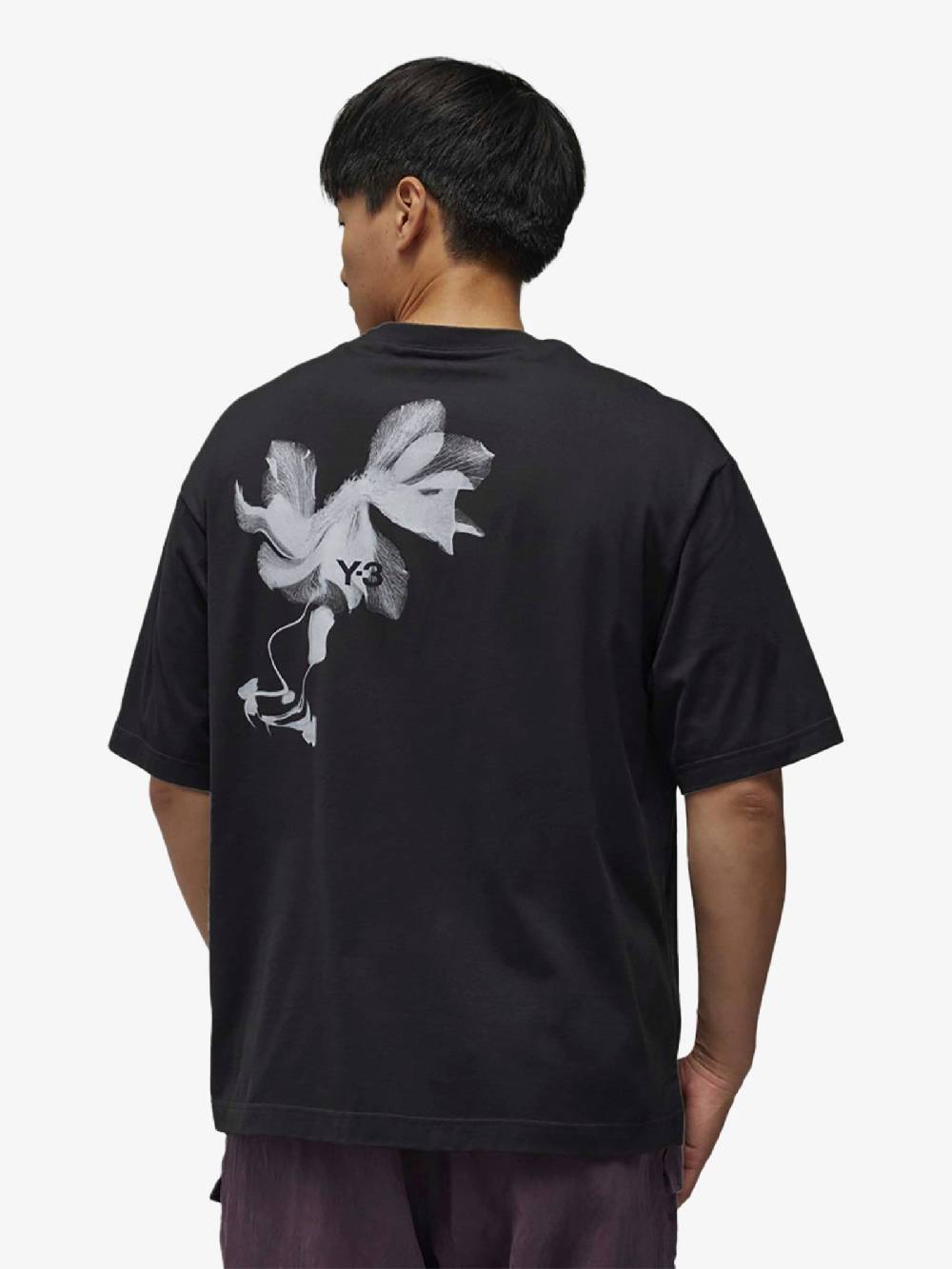 Y-3 T-Shirt A Maniche Corte Graphic 2 IN4349 Unisex Nero