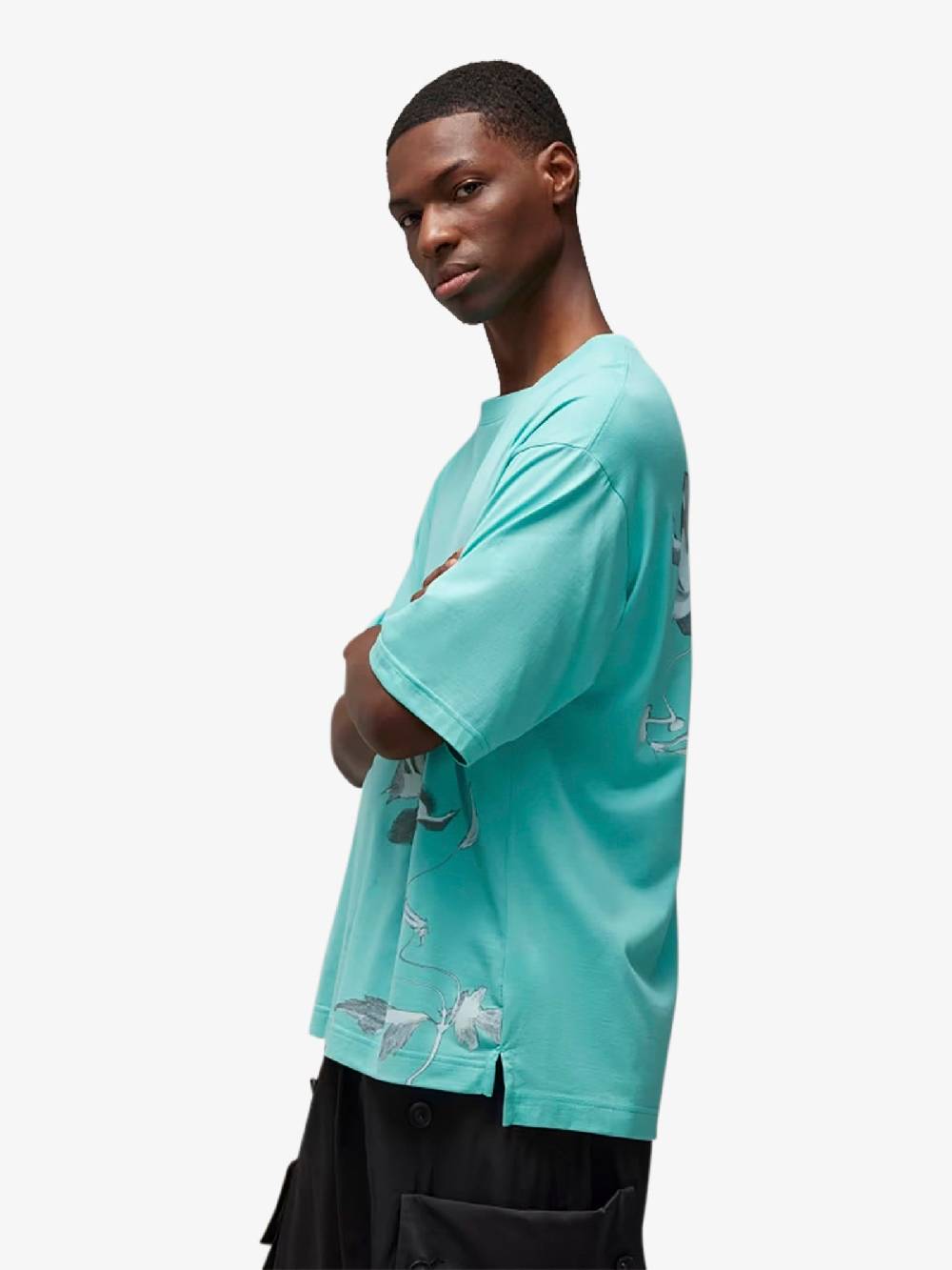 Y-3 T-Shirt A Maniche Corte Graphic 2 IV7743 Unisex Menta