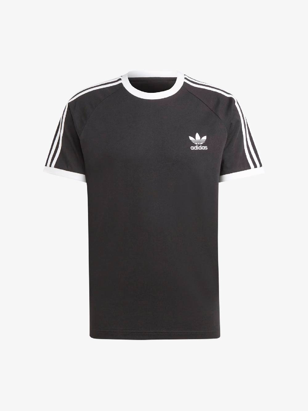 ADIDAS T-shirt Adicolor Classic 3-Stripes uomo nero/bianco