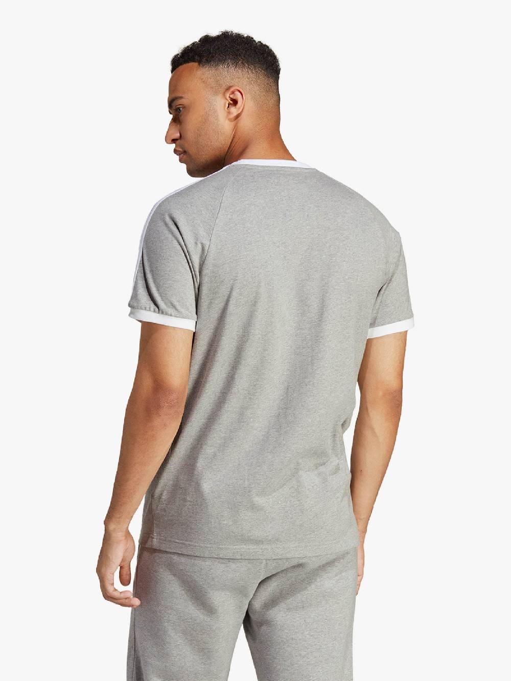 ADIDAS T-shirt Adicolor Classics 3-Stripes IA4848 Uomo Cotone Grigio