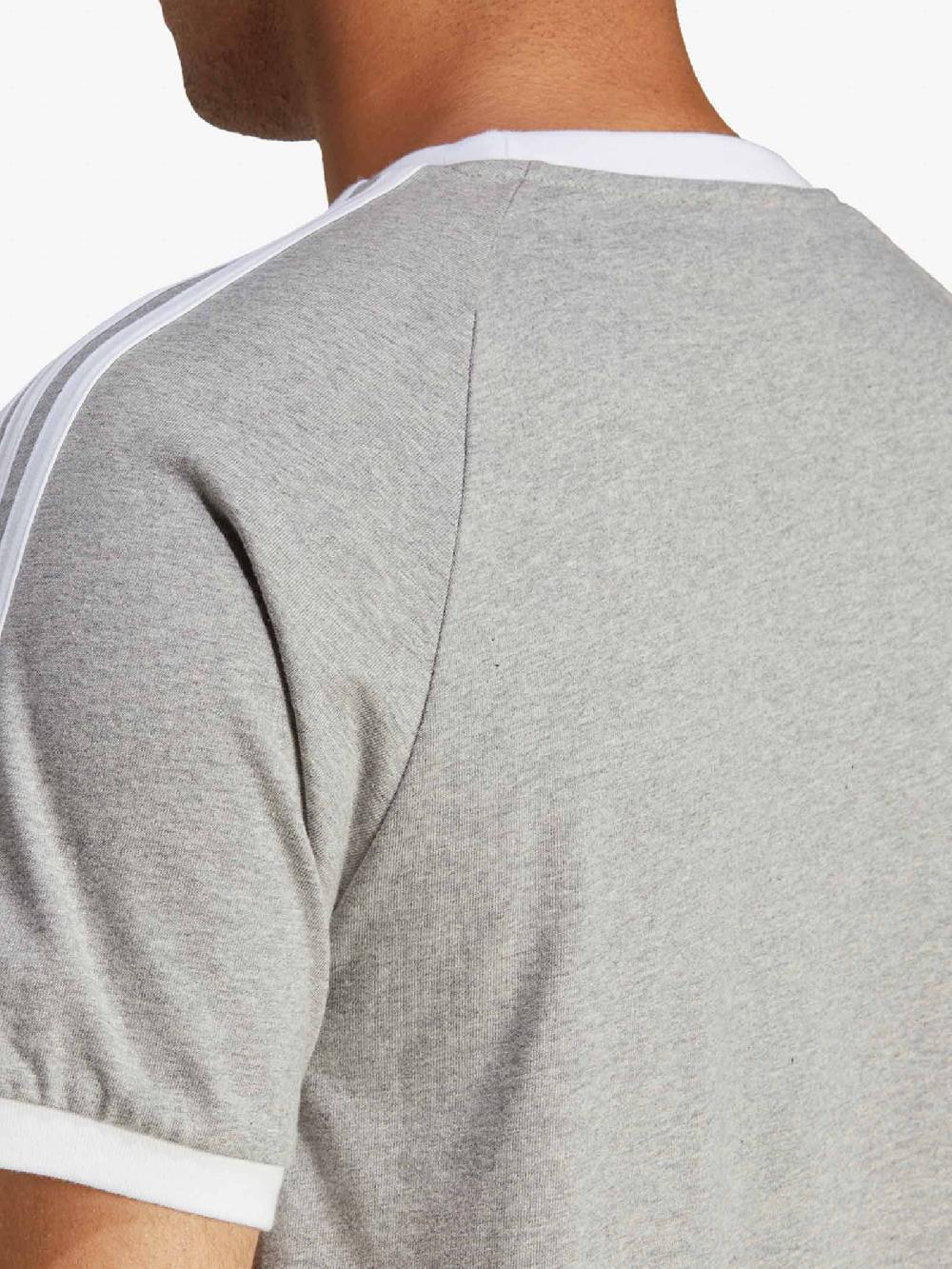 ADIDAS T-shirt Adicolor Classics 3-Stripes IA4848 Uomo Cotone Grigio