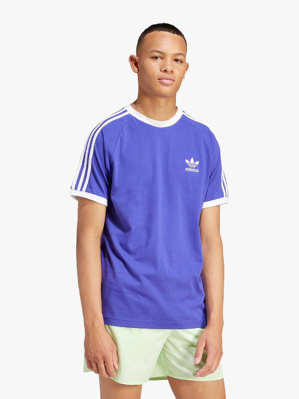 ADIDAS T-shirt Adicolor Classics 3-Stripes IM9394 Uomo Cotone Viola
