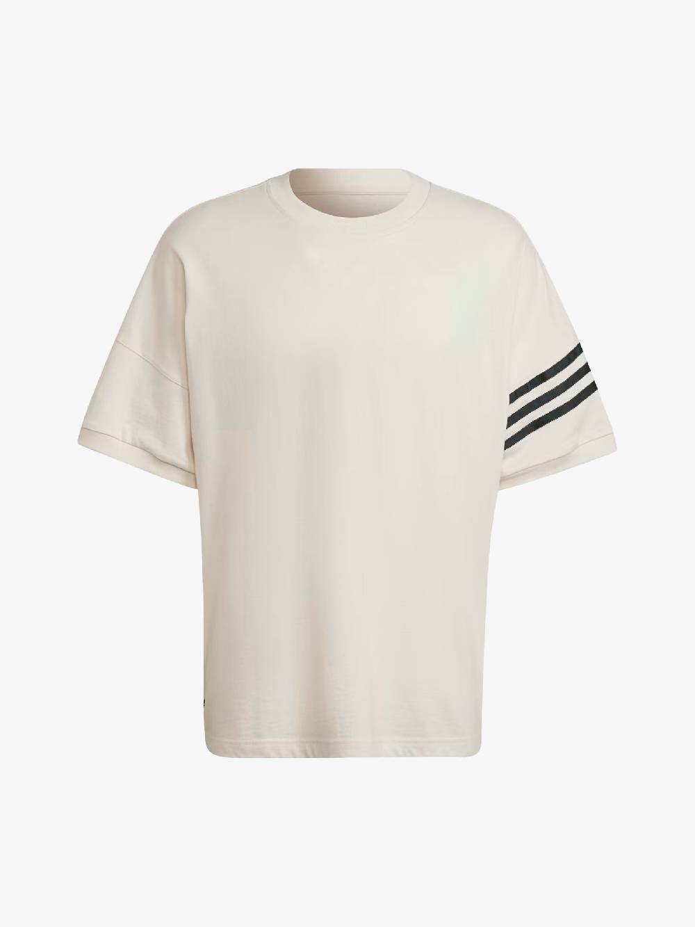 ADIDAS T-shirt Adicolor Neuclassics HM1874 uomo in cotone beige
