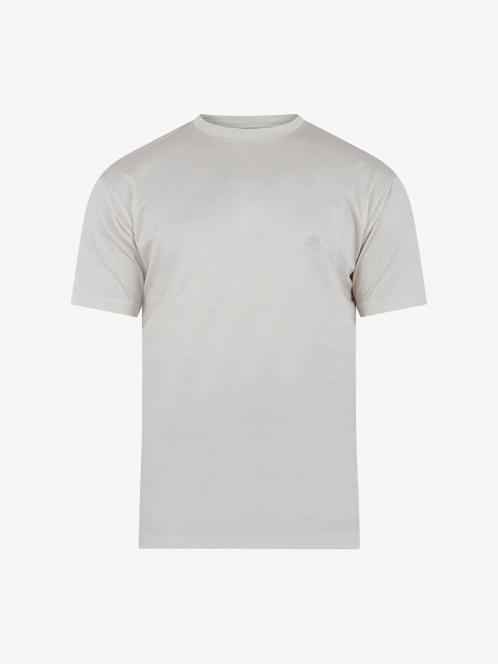 LOW BRAND T-shirt B150 Rose Con Ricamo L1TSS246498 Uomo Cotone Grigio