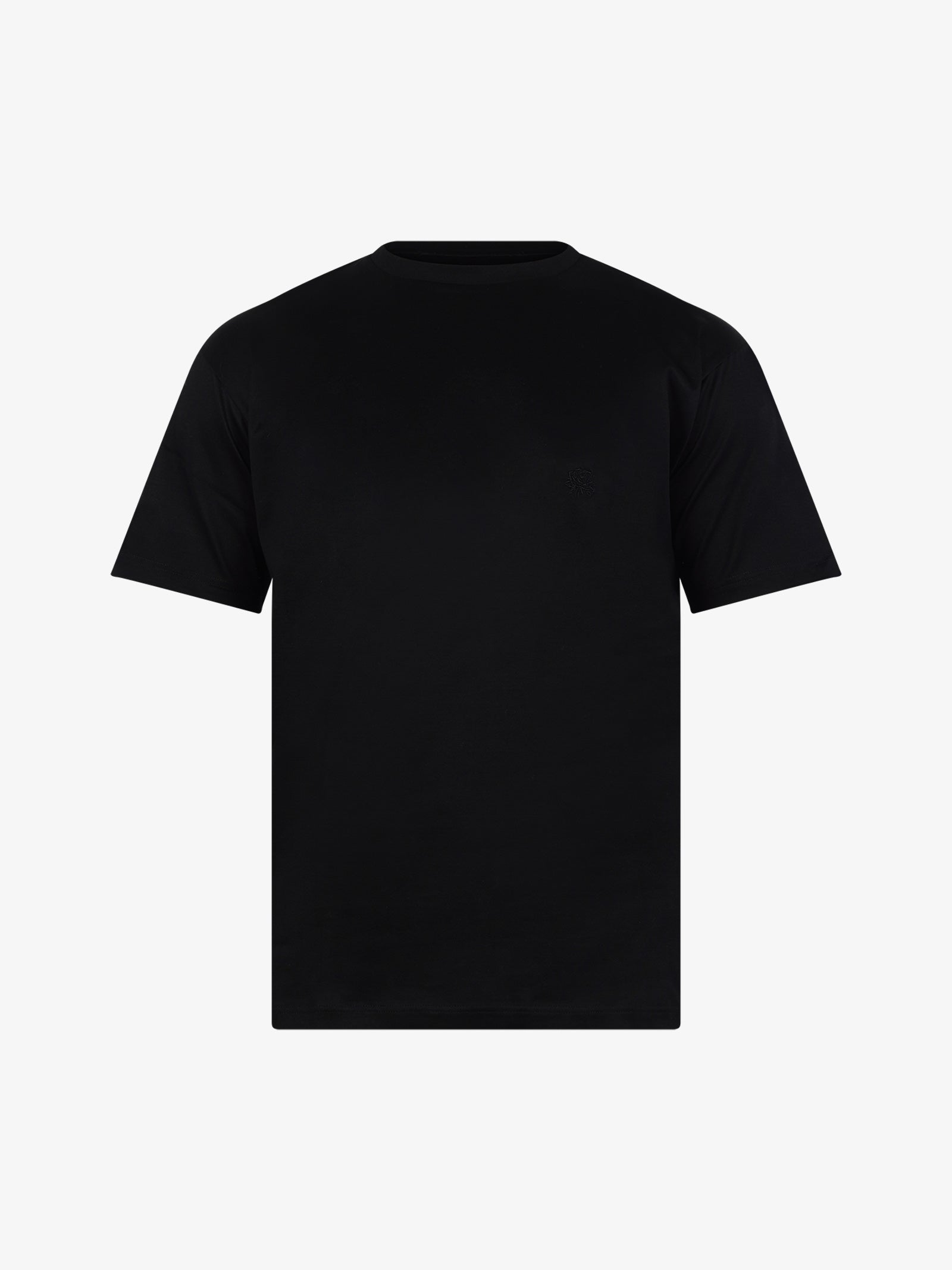 LOW BRAND T-shirt B150 Rose Con Ricamo L1TSS246498 Uomo Cotone Nero