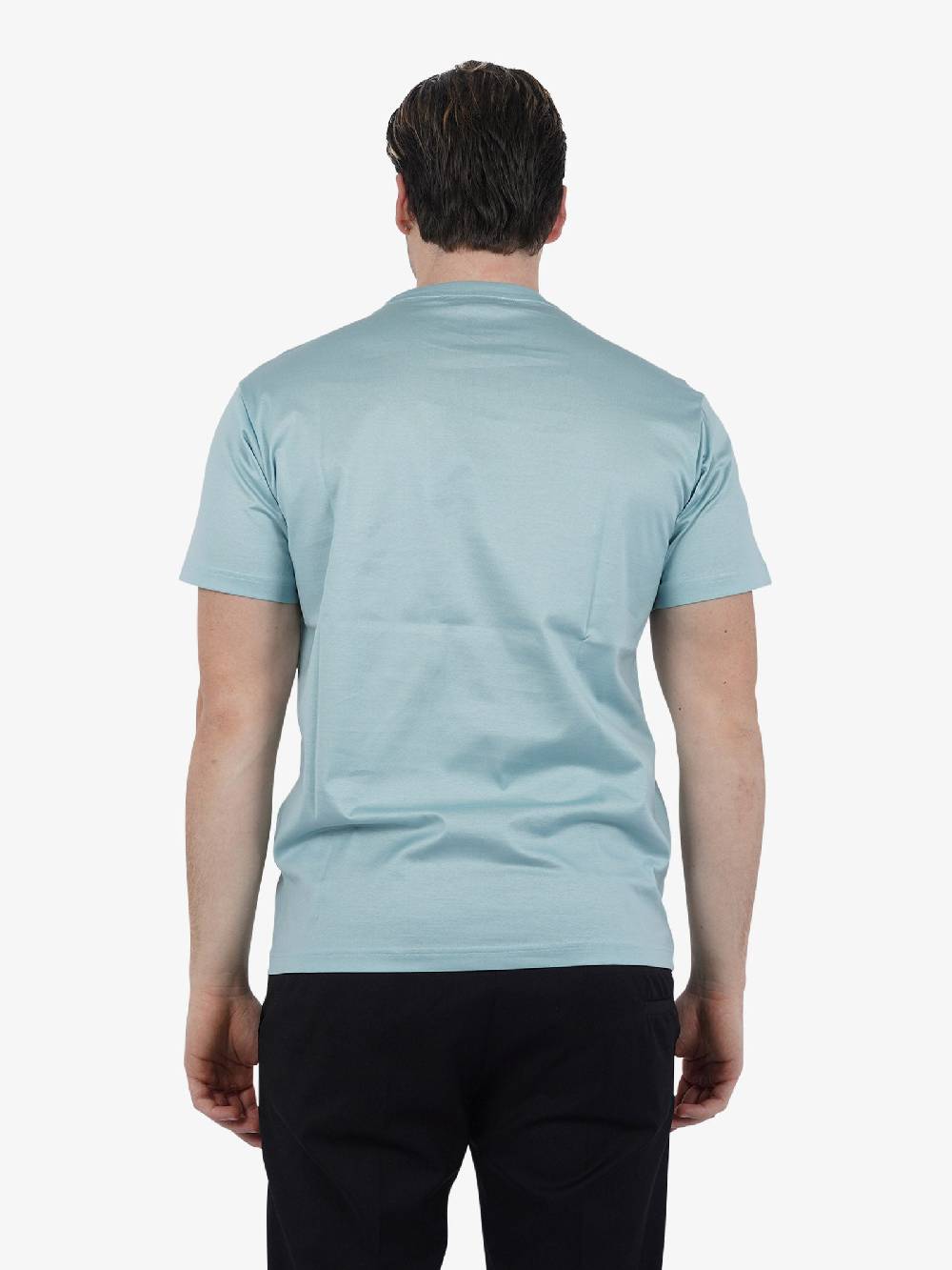 LOW BRAND T-shirt B150 Rose Con Ricamo L1TSS246498 Uomo Cotone Blu