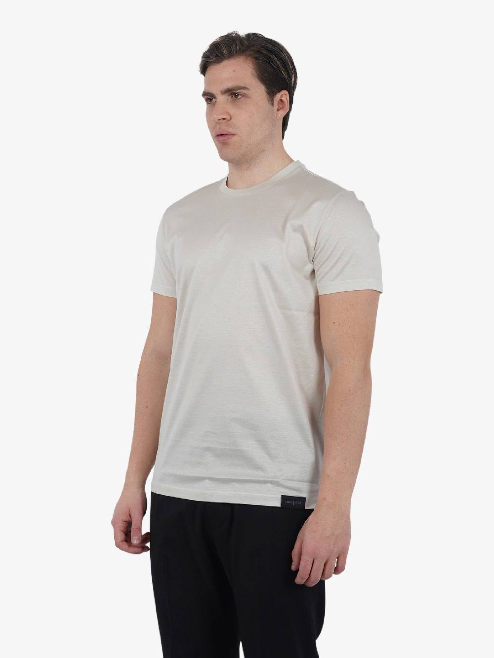 LOW BRAND T-shirt B173 L1TSS246507 Uomo Cotone Filo Di Scozia Grigio