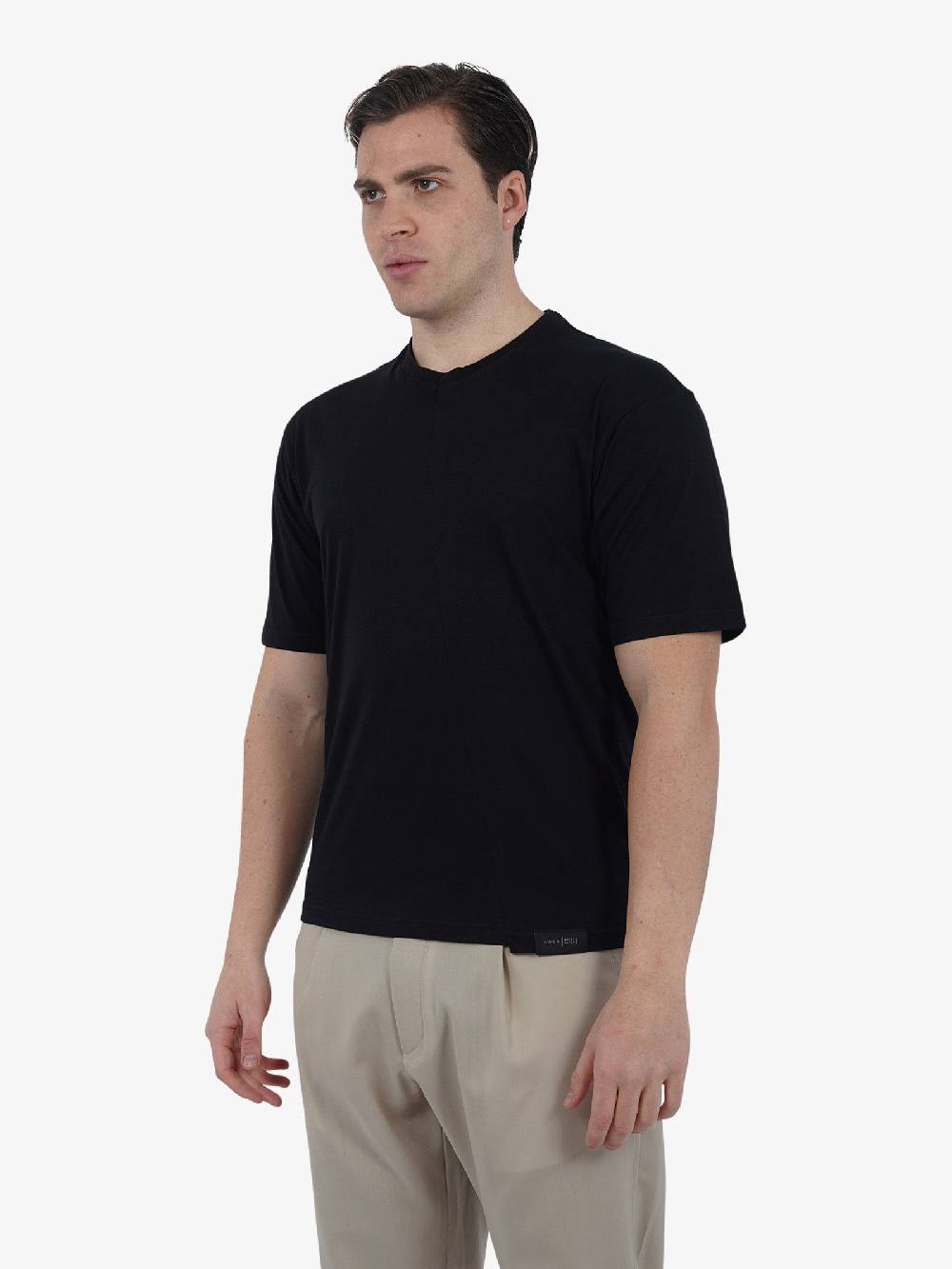 LOW BRAND T-shirt B227 Supima L1TSS246515 Uomo Cotone Nero