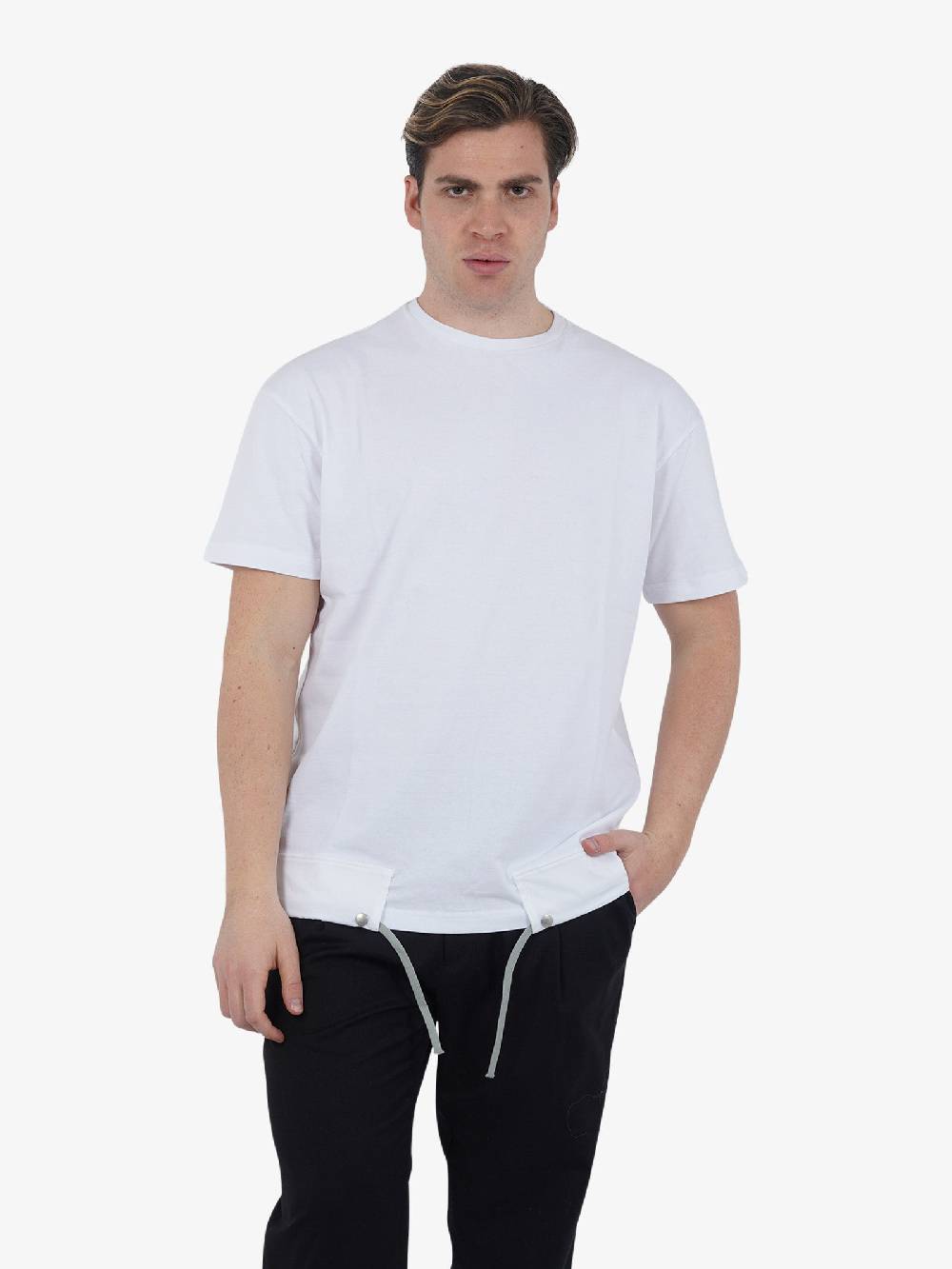 STATE OF ORDER T-shirt BIRD SO1TSS240009 uomo cotone bianco