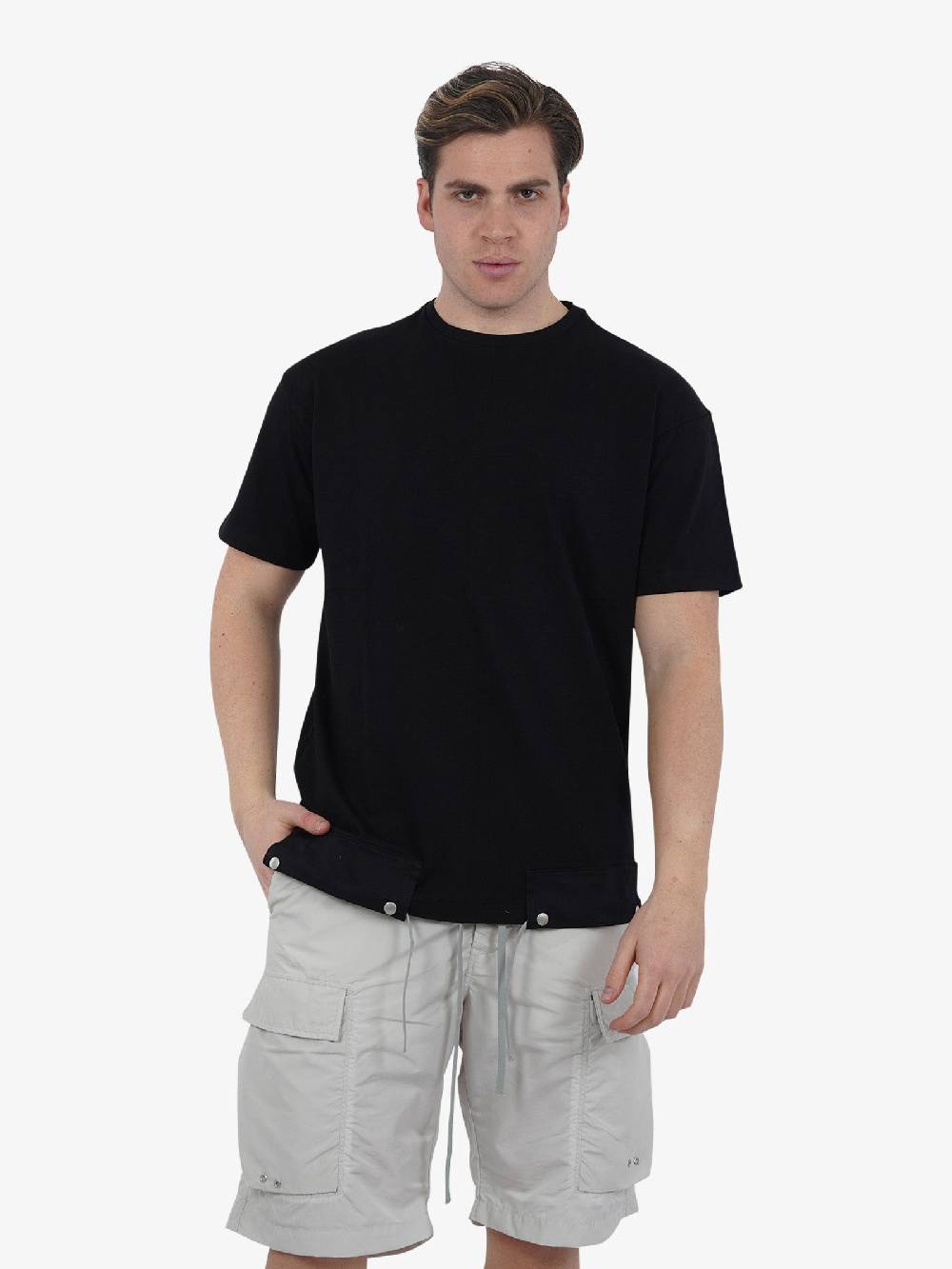 STATE OF ORDER T-shirt BIRD SO1TSS240009 uomo cotone nero