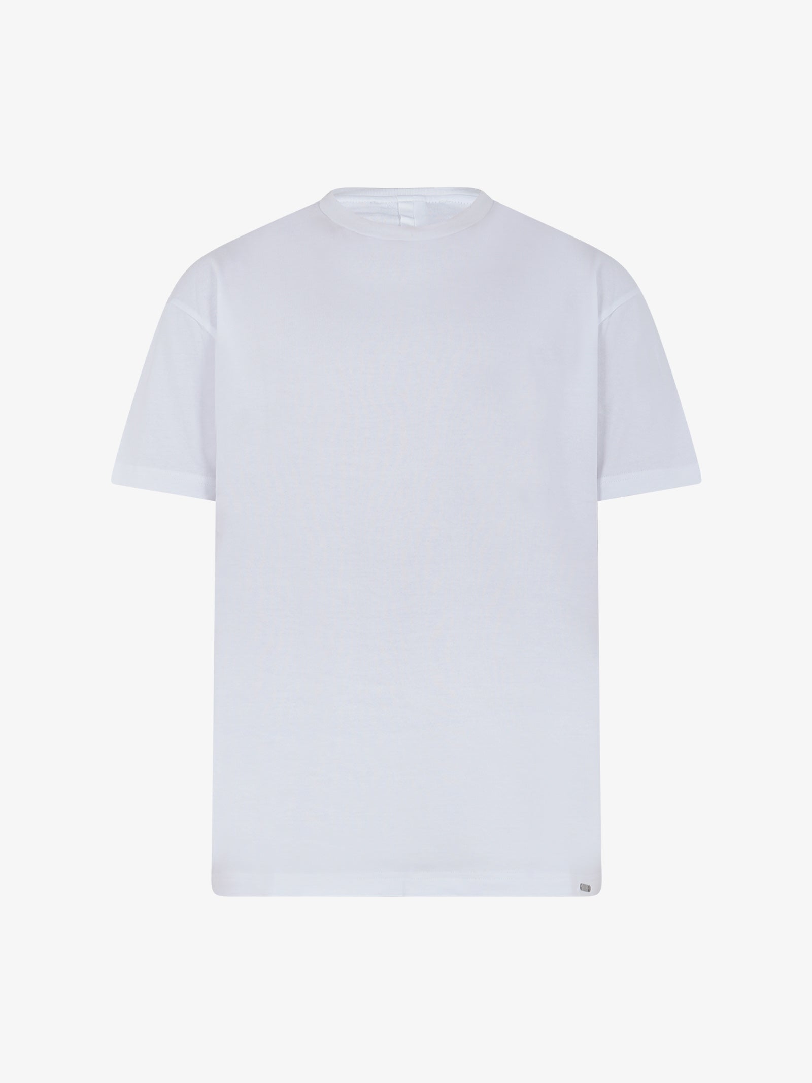 STATE OF ORDER T-shirt Con Etichetta Logo SO1TSS240004 Uomo Cotone Bianco