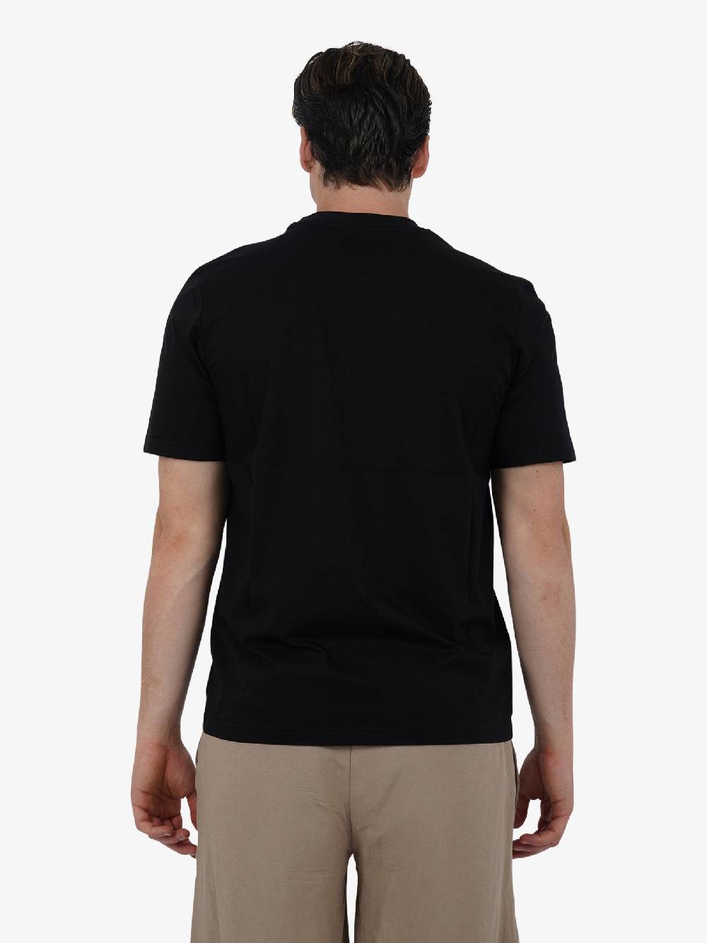PRET A PORTER T-shirt Con Tasca Bicolore M9M2744 Uomo Cotone Nero