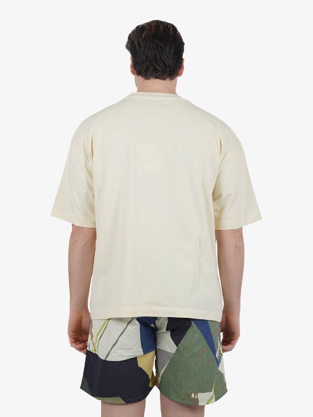 DANILO PAURA T-shirt COSTA 11DP10060207101 Uomo Cotone Panna