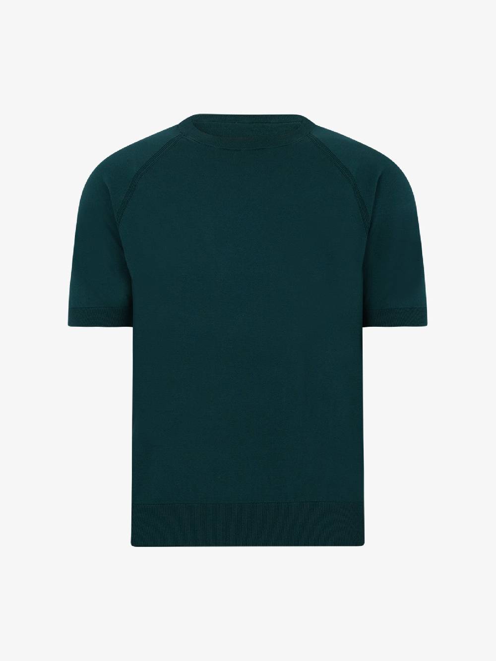 PAOLO PECORA T-shirt Girocollo A012F100 Uomo Cotone Verde