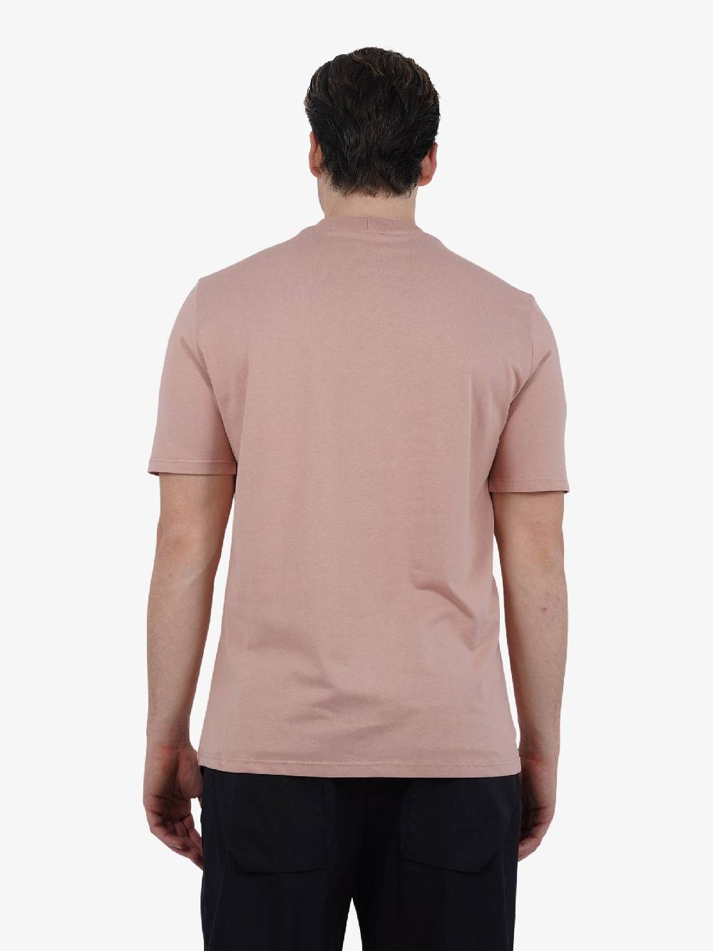 YES LONDON T-shirt Girocollo Con Stampa XM4102 Uomo Cotone Rosa