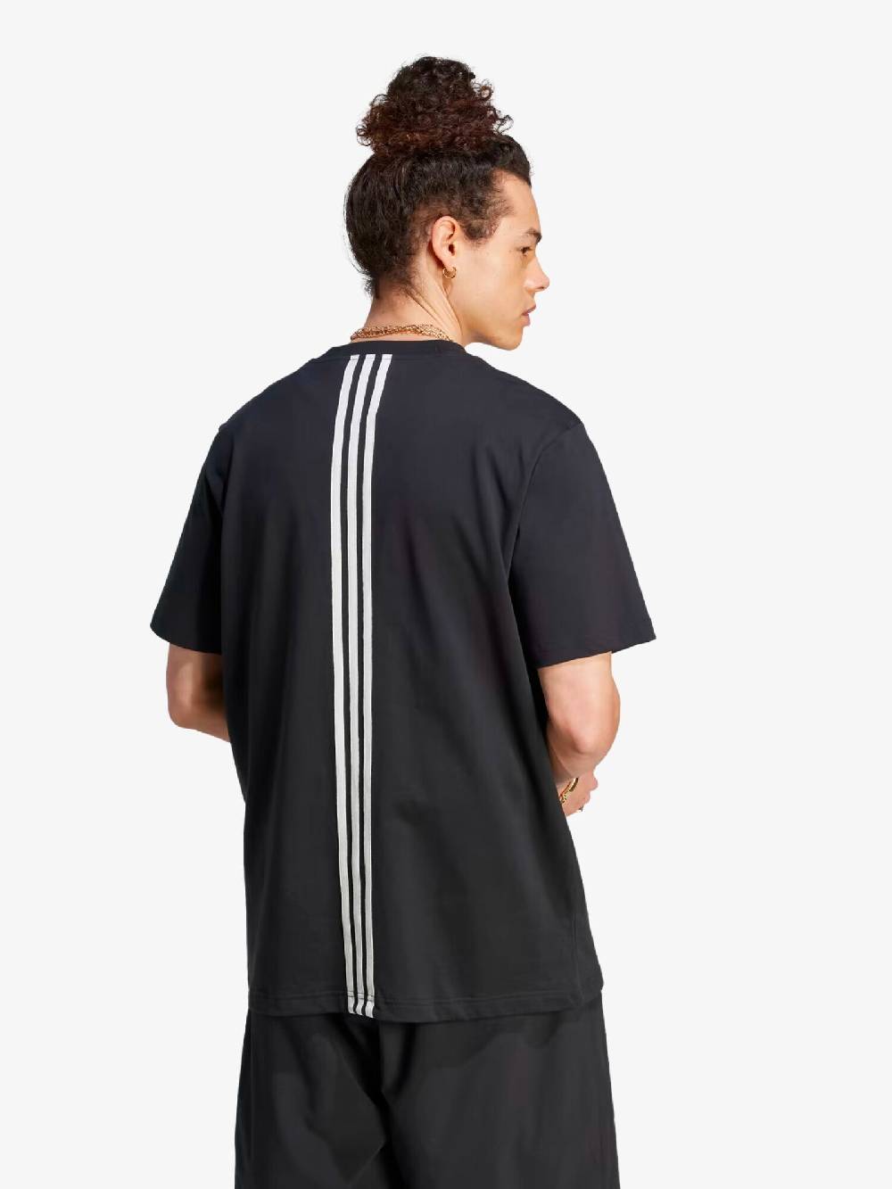 ADIDAS T-Shirt Girocollo Hack Tee HZ0706 Uomo In Cotone Nero