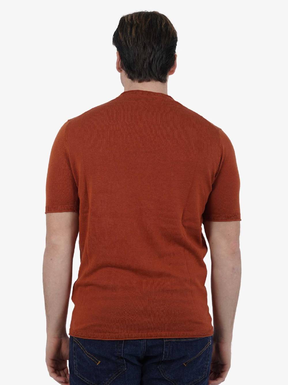 SSEINSE T-shirt Girocollo M/M ME2713SS Uomo Cotone Arancione