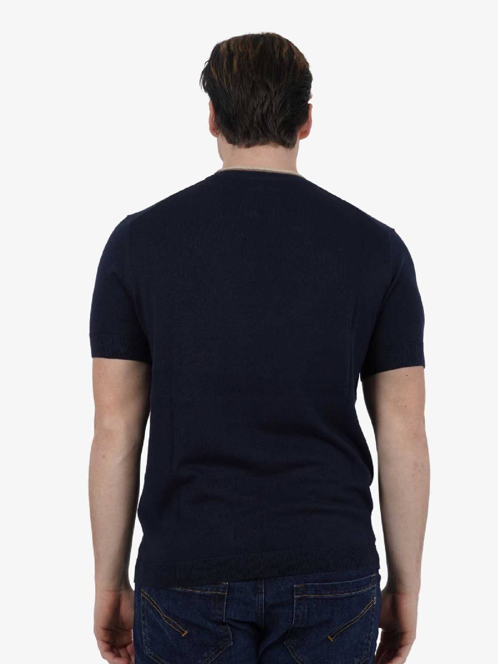 SSEINSE T-shirt Girocollo M/M ME2716SS Uomo Cotone Blu